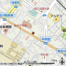 ガスト加古川駅南店周辺の地図