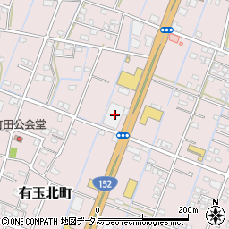 静岡県浜松市中央区有玉北町1132周辺の地図