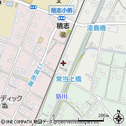 静岡県浜松市中央区積志町1409周辺の地図