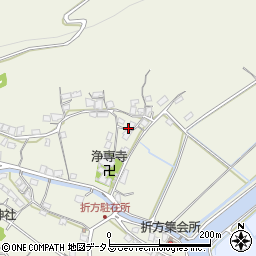 兵庫県赤穂市折方周辺の地図