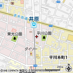 おたからや平川店周辺の地図