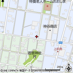 静岡県浜松市中央区大島町753周辺の地図