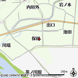 京都府木津川市加茂町西（保田）周辺の地図
