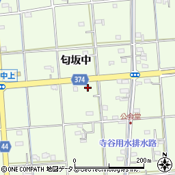 静岡県磐田市匂坂中885周辺の地図