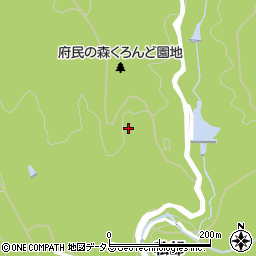 大阪府交野市私部周辺の地図
