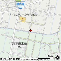 静岡県浜松市中央区積志町1276周辺の地図
