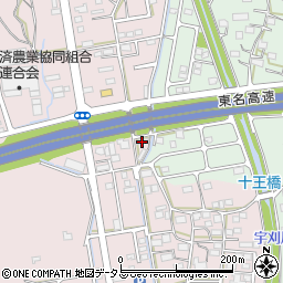 静岡県袋井市堀越1411周辺の地図