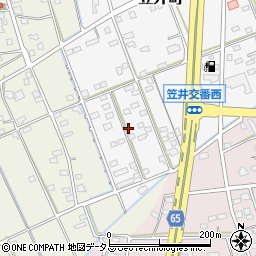 静岡県浜松市中央区笠井町1572周辺の地図