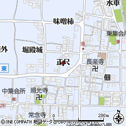 京都府精華町（相楽郡）祝園（正尺）周辺の地図