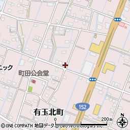 静岡県浜松市中央区有玉北町1120周辺の地図