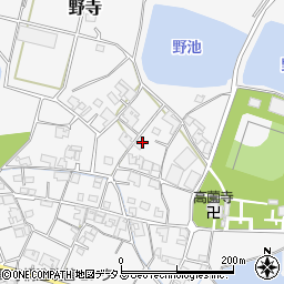 兵庫県加古郡稲美町野寺861周辺の地図
