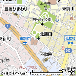 桜ヶ丘公園トイレ２周辺の地図