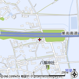 静岡県袋井市鷲巣837周辺の地図
