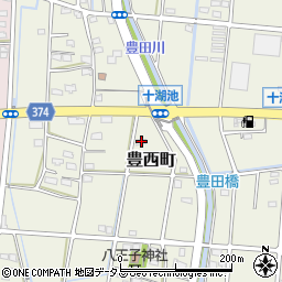 静岡県浜松市中央区豊西町1871周辺の地図