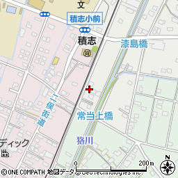 静岡県浜松市中央区積志町1410周辺の地図