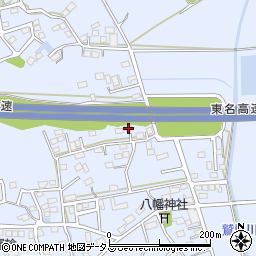 静岡県袋井市鷲巣836周辺の地図