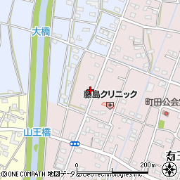 静岡県浜松市中央区有玉北町2026周辺の地図