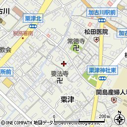兵庫県加古川市加古川町粟津352周辺の地図