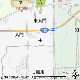 京都府木津川市加茂町河原東大門周辺の地図