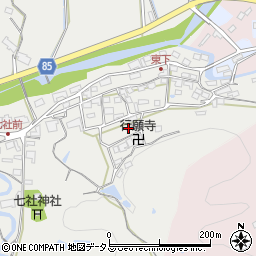 兵庫県神戸市北区山田町東下75-1周辺の地図
