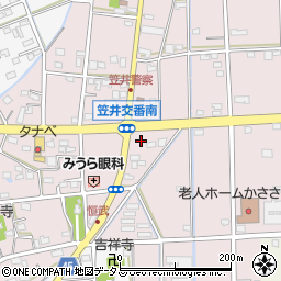静岡県浜松市中央区恒武町780周辺の地図