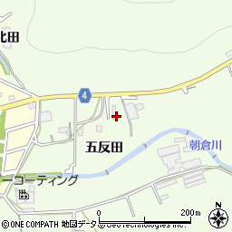 愛知県豊橋市多米町五反田周辺の地図