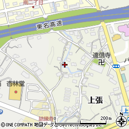 静岡県掛川市上張915周辺の地図