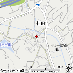静岡県牧之原市仁田428周辺の地図