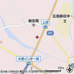 北広島タクシー周辺の地図