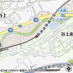 兵庫県神戸市北区谷上南町3周辺の地図