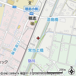 静岡県浜松市中央区積志町1413周辺の地図