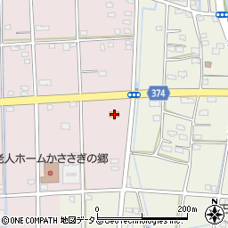 セブンイレブン浜松豊西店周辺の地図