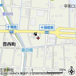 静岡県浜松市中央区豊西町1038周辺の地図
