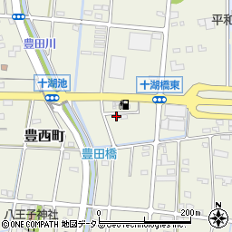 静岡県浜松市中央区豊西町1035周辺の地図