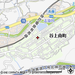兵庫県神戸市北区谷上南町7-4周辺の地図
