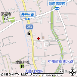 静岡県磐田市大久保377-2周辺の地図