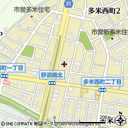 株式会社ヨシケイ豊橋周辺の地図