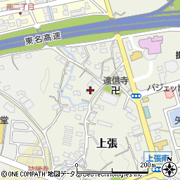 静岡県掛川市上張907周辺の地図
