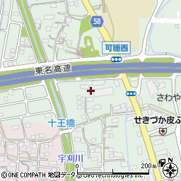 静岡県袋井市久能2009周辺の地図