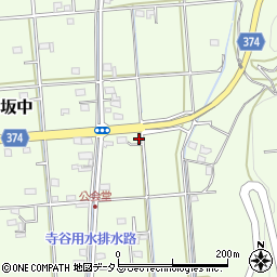 静岡県磐田市匂坂中672周辺の地図