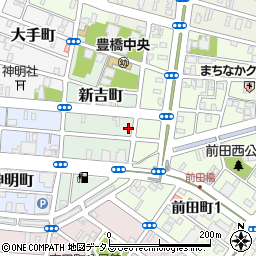 愛知県豊橋市新吉町35周辺の地図
