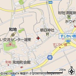 静岡県浜松市中央区和地町2791周辺の地図