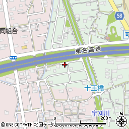 静岡県袋井市久能2143周辺の地図