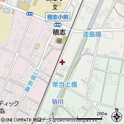 静岡県浜松市中央区積志町1416周辺の地図