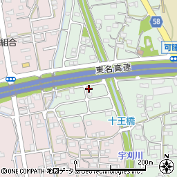 静岡県袋井市久能2150周辺の地図