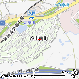 兵庫県神戸市北区谷上南町16-4周辺の地図