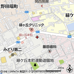 三重県伊賀市緑ケ丘本町1595-2周辺の地図