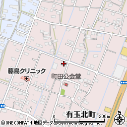 静岡県浜松市中央区有玉北町1912周辺の地図