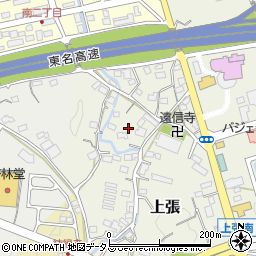 静岡県掛川市上張919周辺の地図