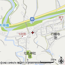兵庫県神戸市北区山田町東下42周辺の地図